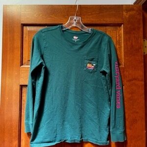 Vineyard Vines girls reindeer t-shirt